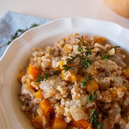 Butternut Squash Farro