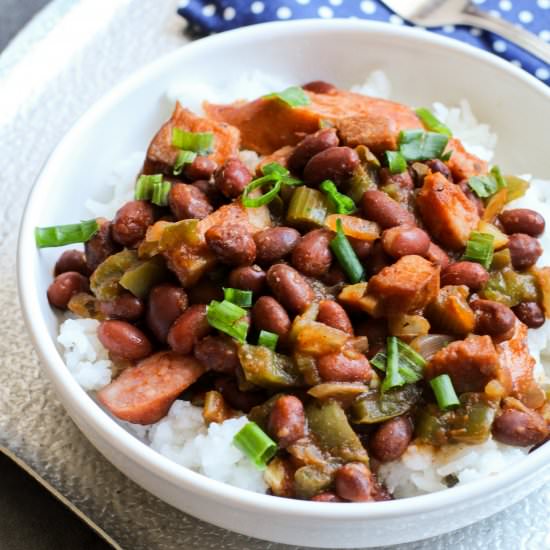 Crockpot Red Beans and Rice