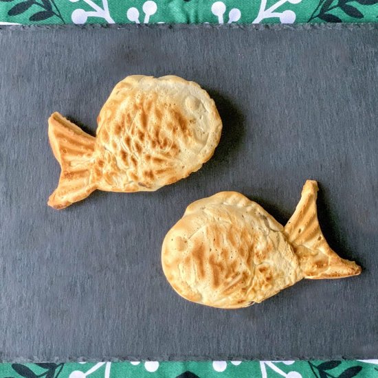 Vegan Taiyaki: Japanese Fish Waffle