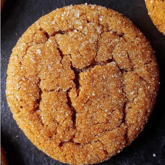 Gluten-Free Ginger Molasses Cookies