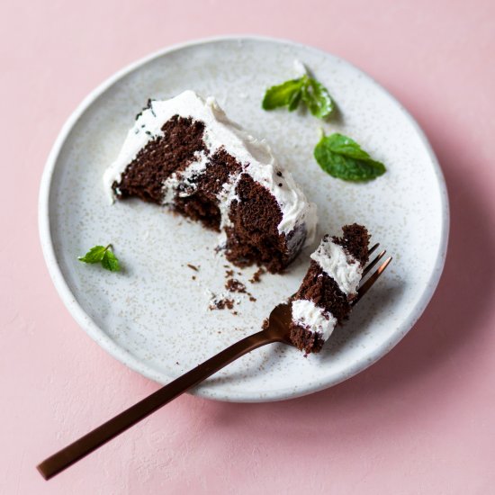 Chocolate Cake w Mint Buttercream