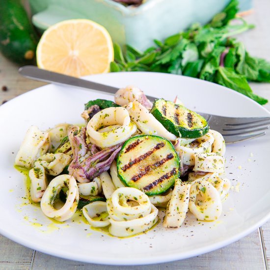 Italian Calamari Salad