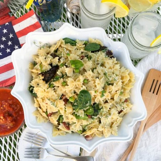 Mini Farfalle Pasta Quinoa Salad