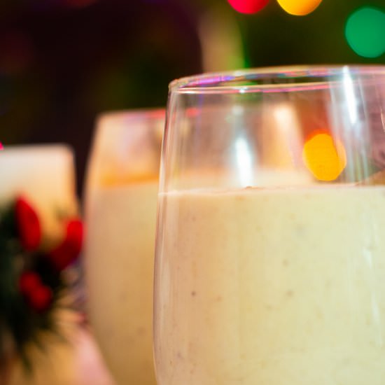 Homemade Spiced Eggnog