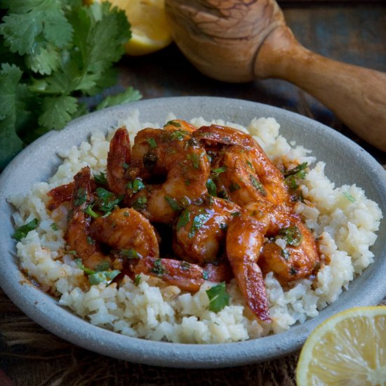 Spicy Baked Shrimp