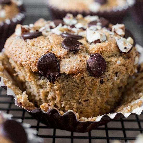 Banana Chocolate Chip Muffins