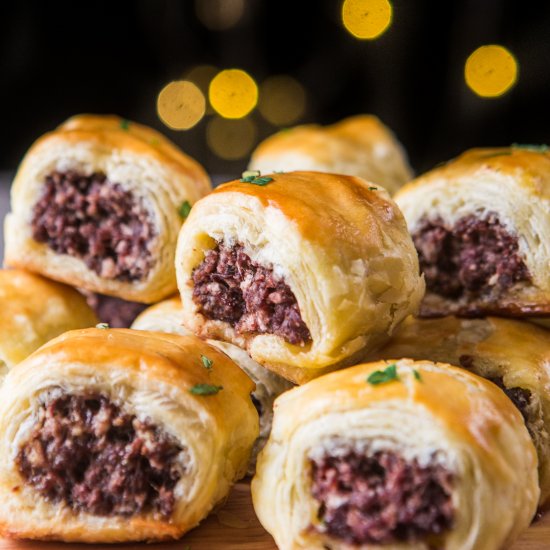 Beef Sausage Rolls