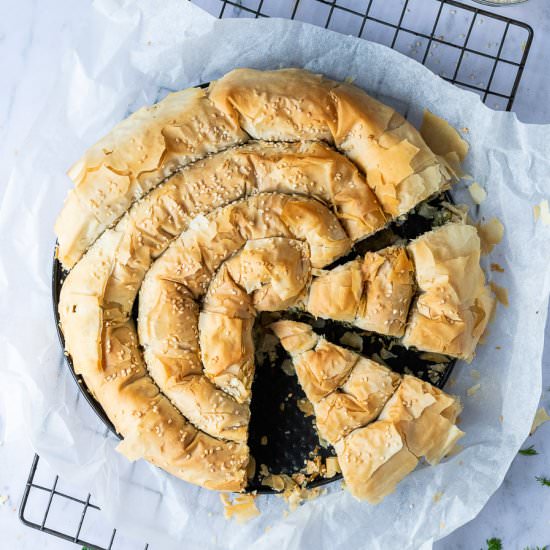 Vegan Spanakopita