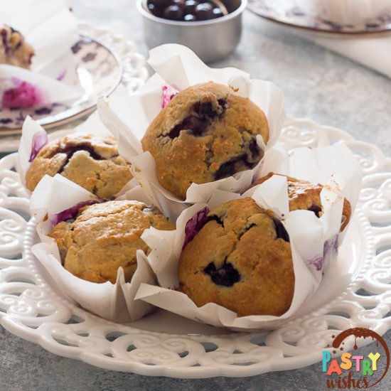 Quick and Easy Blueberry Muffins