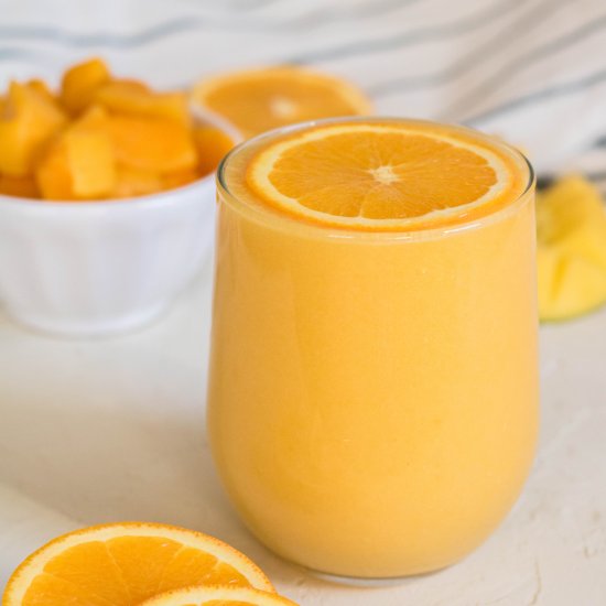 Vitamin C orange mango smoothie