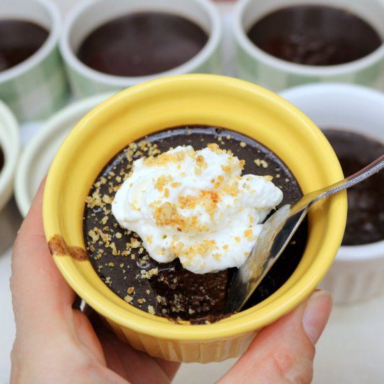 Chocolate Hazelnut Pots de Creme