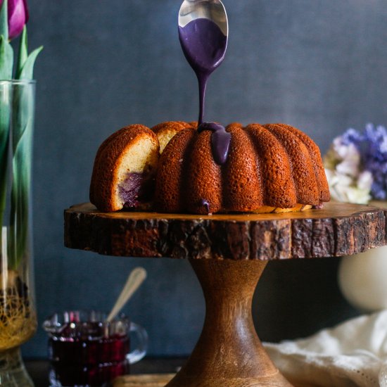 HONEY ORANGE BLOSSOM BUNDT CAKE