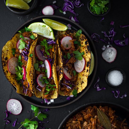 Jackfruit Barbacoa Tacos