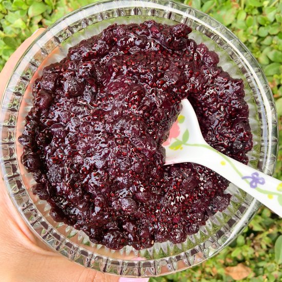 2 Ingredient Blueberry Jam