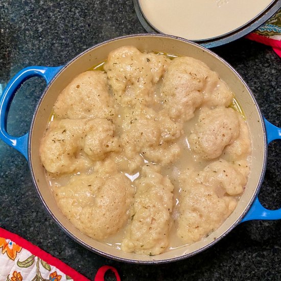 Healthy Chicken and Dumplings