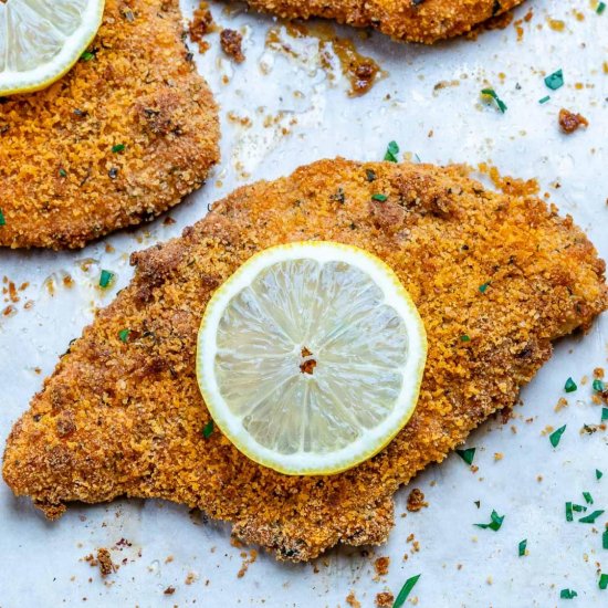 CRISPY OVEN BAKED CHICKEN CUTLETS