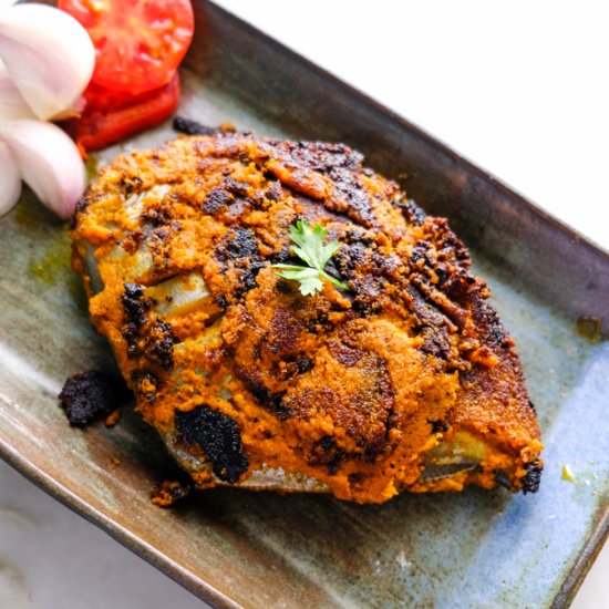 Spicy Pomfret Masala Fry