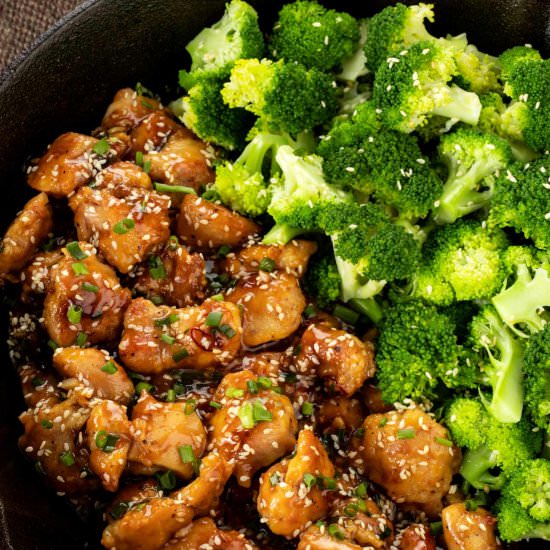 Healthy Sesame Chicken Recipe