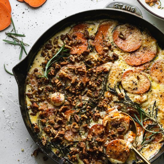 Sweet Potato Gratin