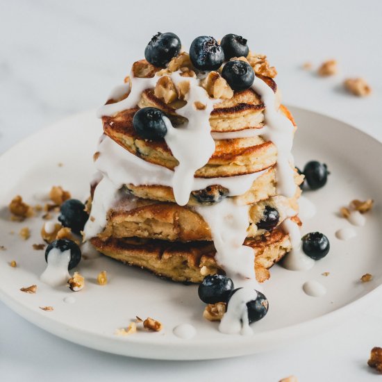 Keto Blueberry Pancakes