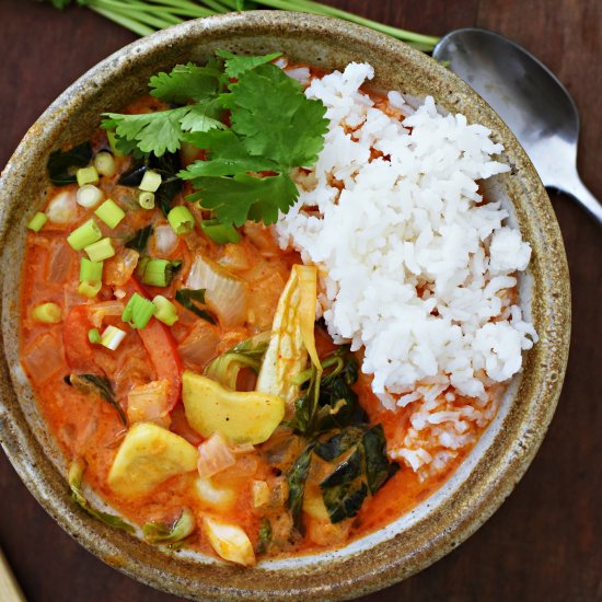 Vegetarian Thai Red Curry