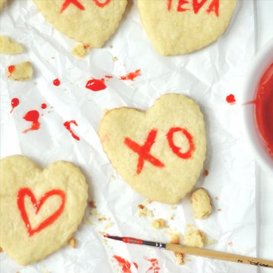 “Painted” Gluten Free Sugar Cookies