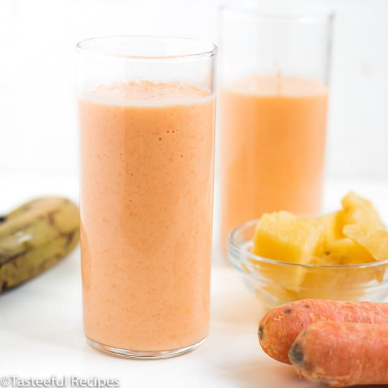 Tropical Carrot Smoothie