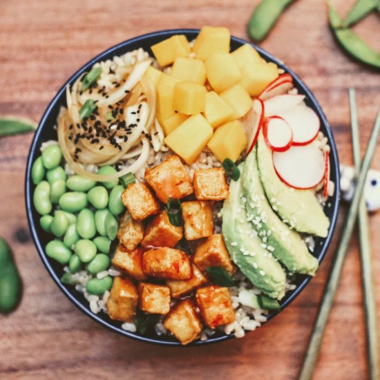 Tofu Poke Bowl