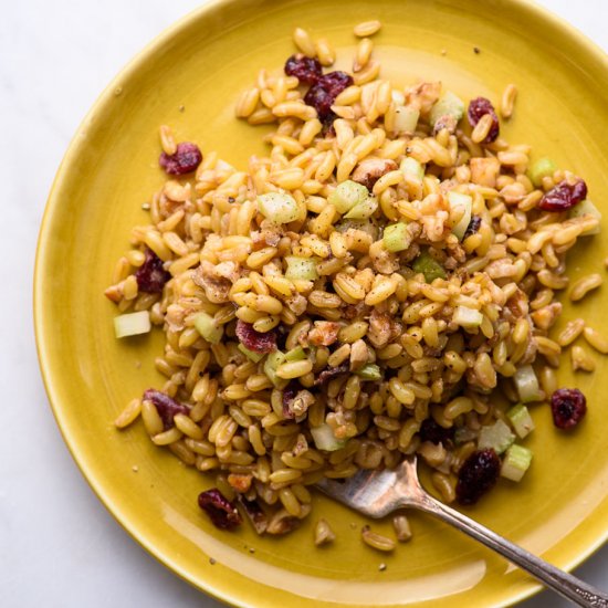 Wheatberry salad