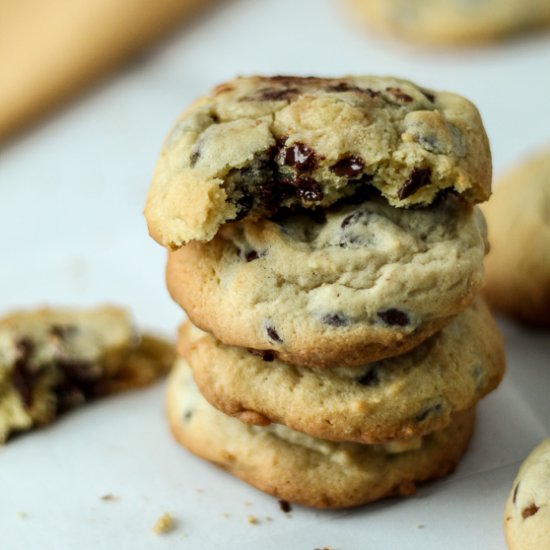 Sour Cream Chocolate Chip Cookies