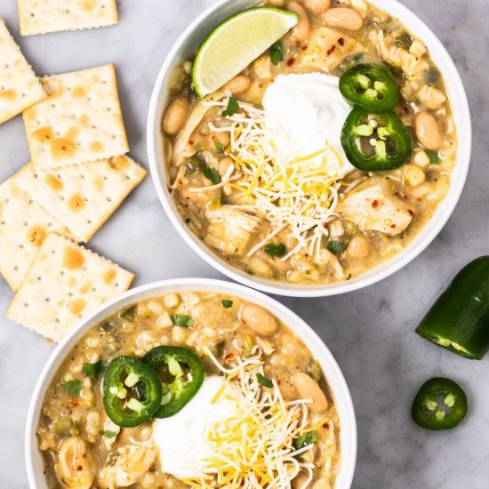 Award Winning White Chicken Chili