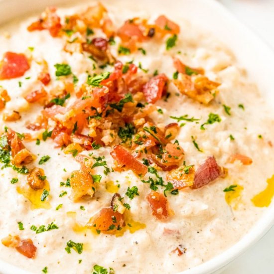 Bacon Cauliflower Chowder