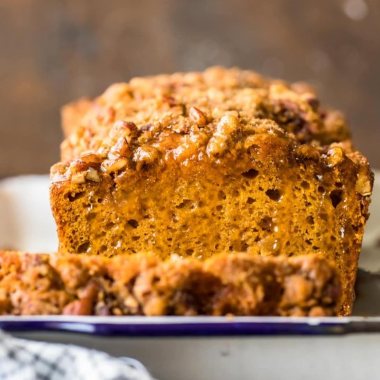 Oatmeal Pumpkin Bread!