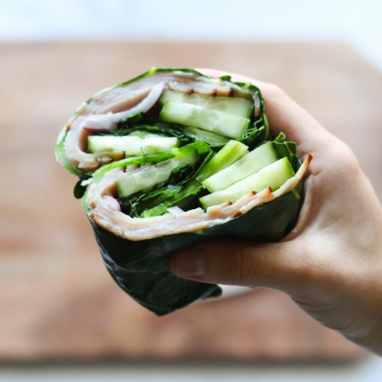 Easy Keto Collard Wraps