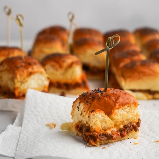 Sloppy Joe Sliders