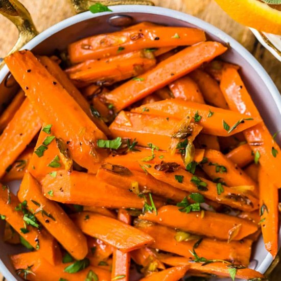 Sauteed Carrots!