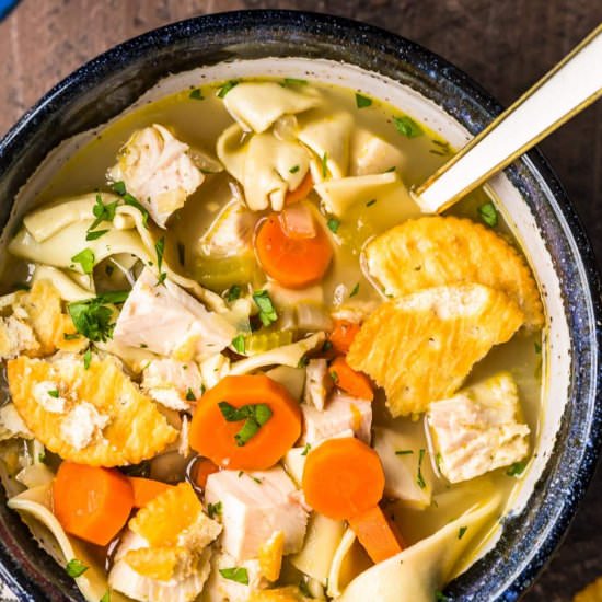 Turkey Noodle Soup!