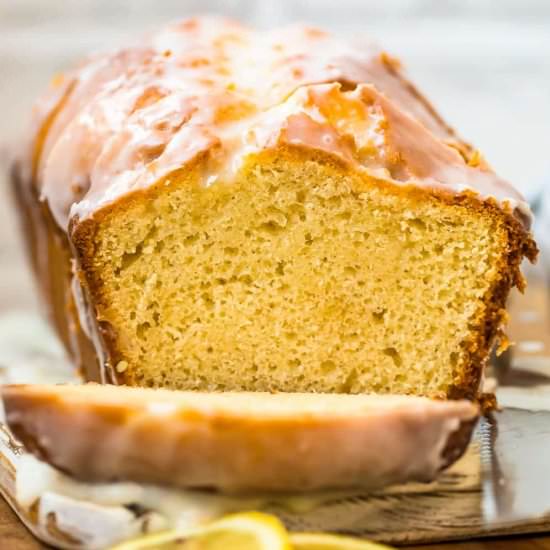 Iced Lemon Loaf Cake!