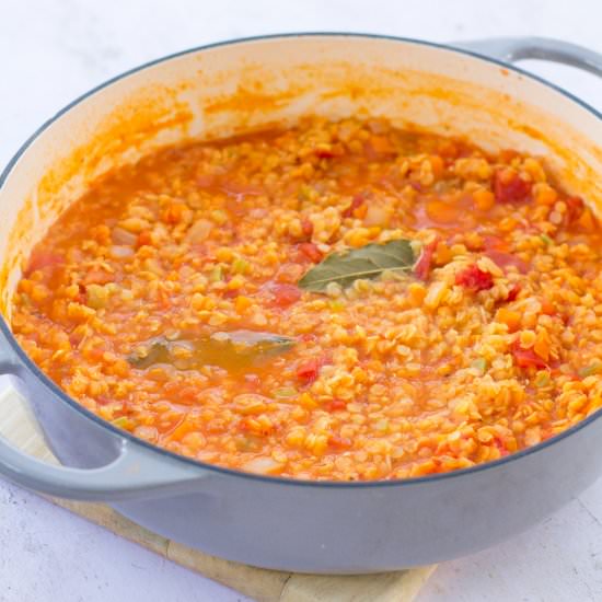 Easy Lentil Bolognese (Vegan)