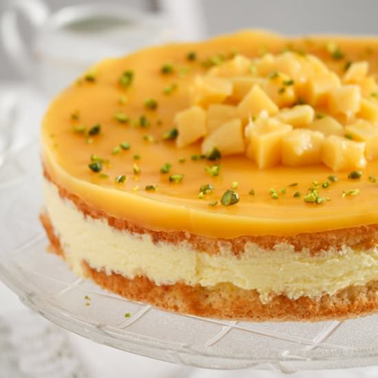 Mango Mousse Cake