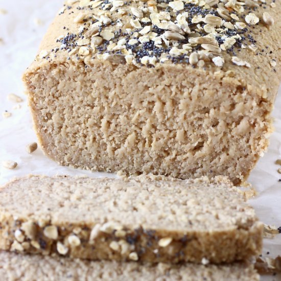 Gluten-Free Vegan Oat Flour Bread