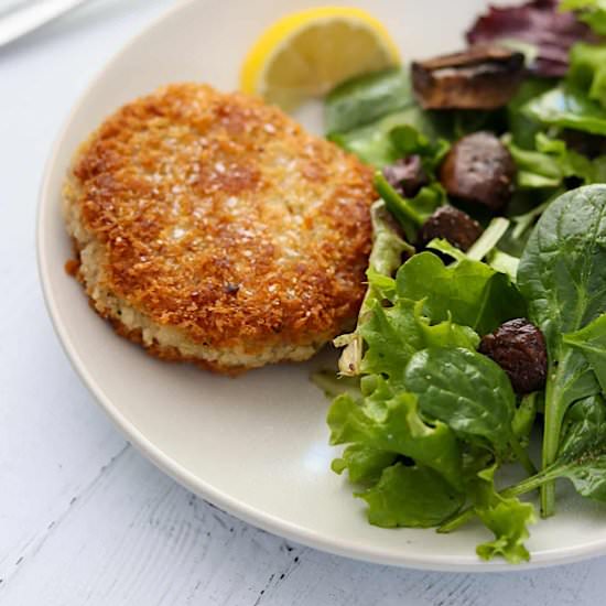 Barley Risotto Cakes