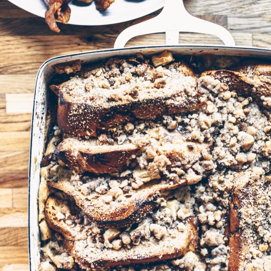 Apple Walnut French Toast