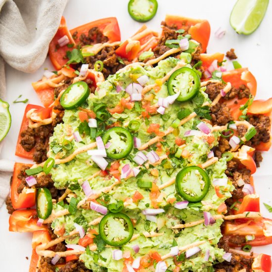 Bell Pepper Nachos