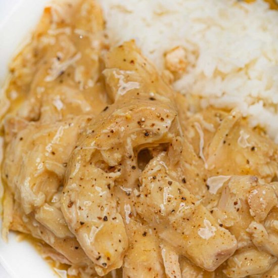 Slow Cooker Chicken and Gravy