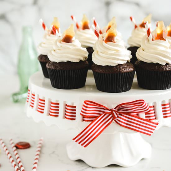 Chocolate Cola Cupcakes