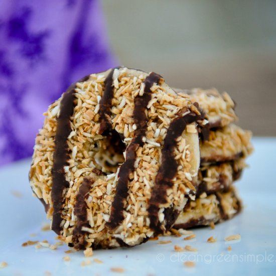 Homemade Vegan Samoas