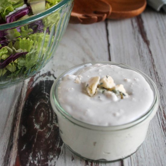 Greek Yogurt Blue Cheese Dressing