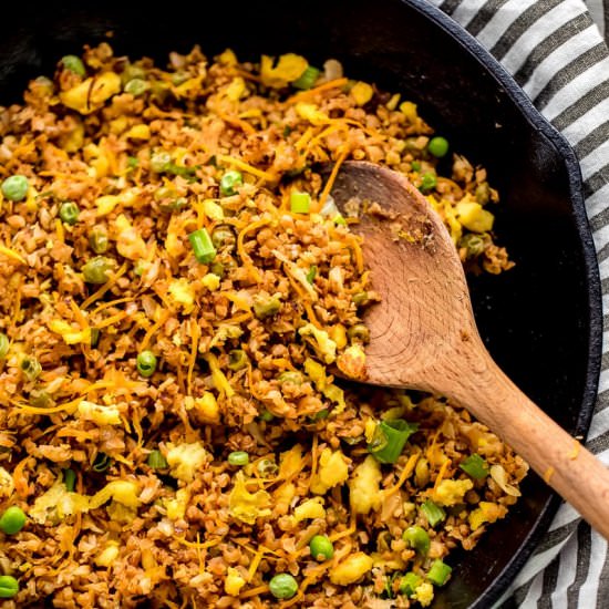 Vegan Cauliflower Fried Rice