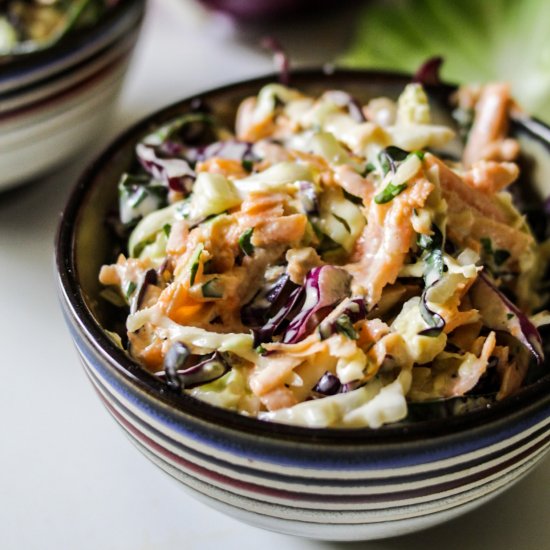 Easy Healthy Coleslaw